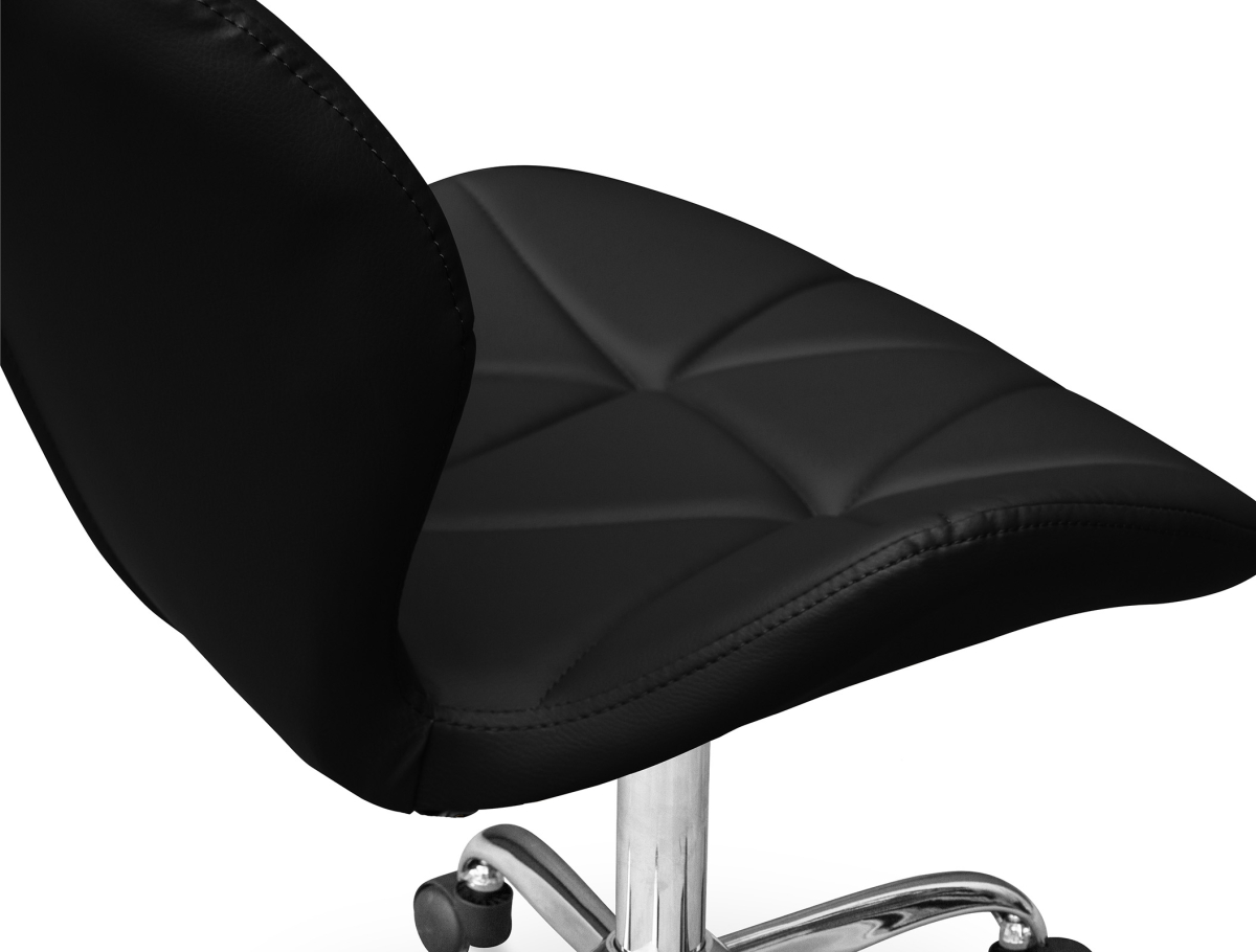 Buy Upholstered PU Office Chair - Winka Black 59871 - in the UK
