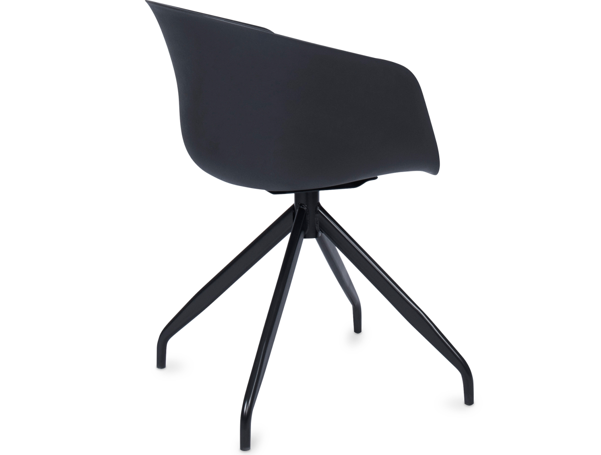 Buy Design Office Chair with Armrests Black 59886 in the United Kingdom