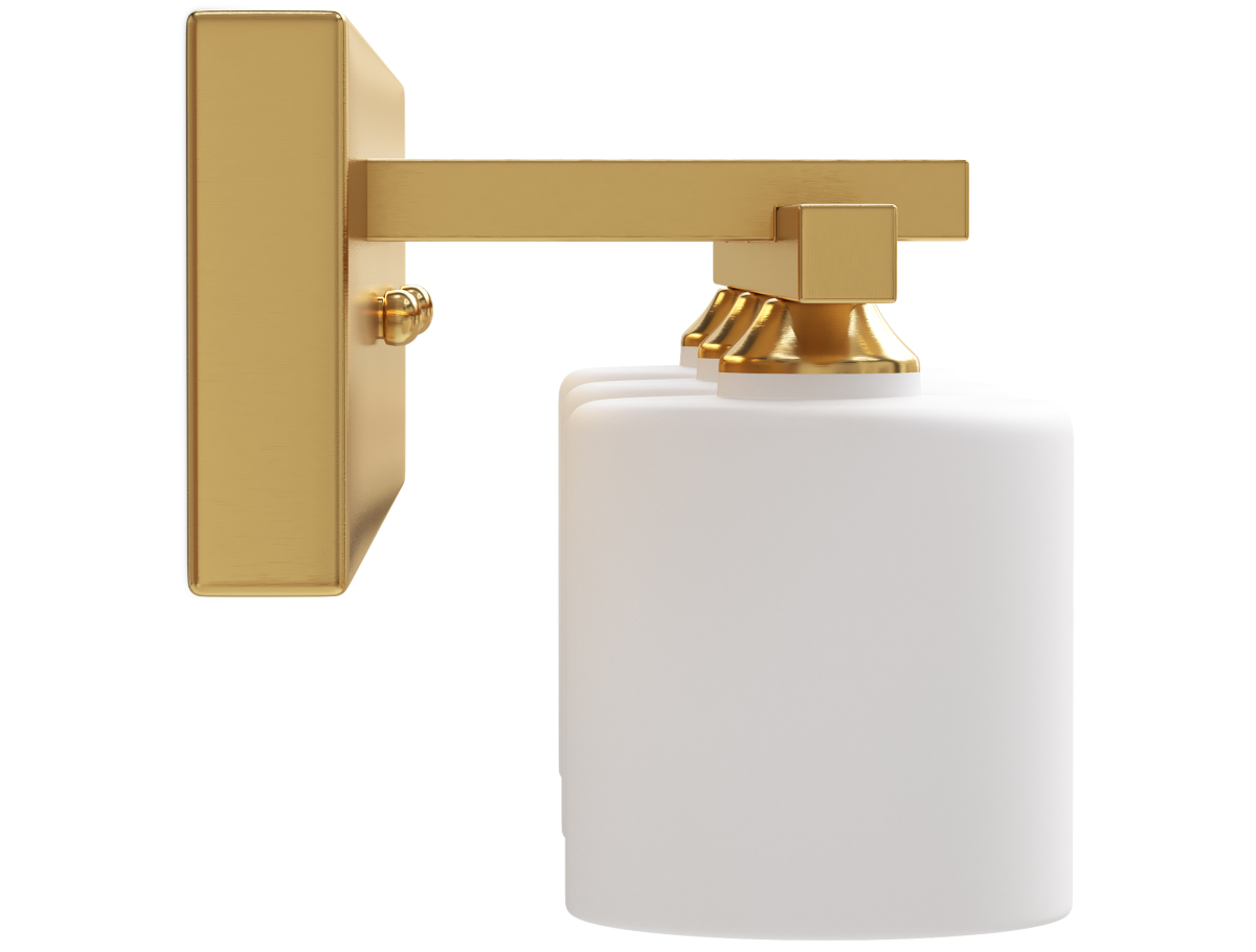 Buy Aged Gold Wall Lamp - 3-Light Sconce - Senda Aged Gold 60682 - prices