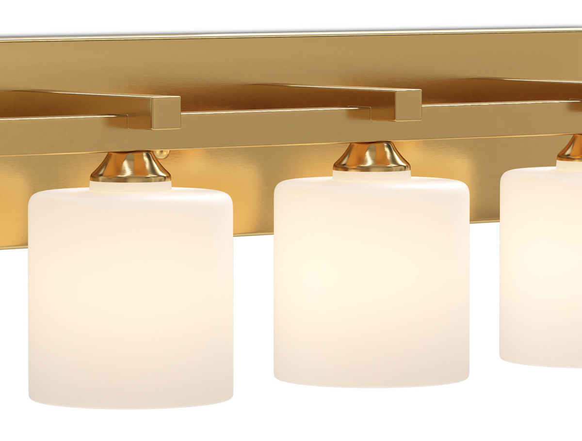 Buy Aged Gold Wall Lamp - 3-Light Sconce - Senda Aged Gold 60682 home delivery