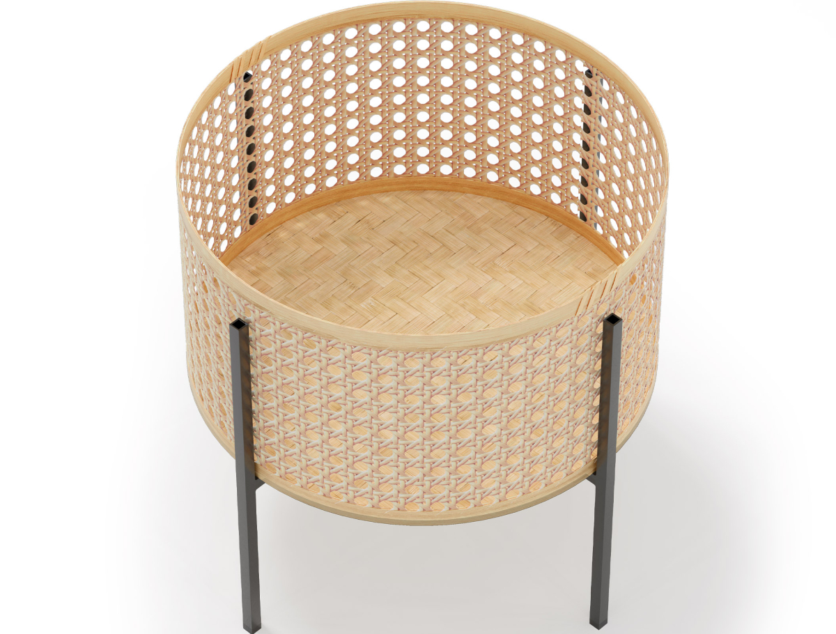 Buy Pot de Sol Rond - Style Boho - Etnica Natural 61243 with a guarantee