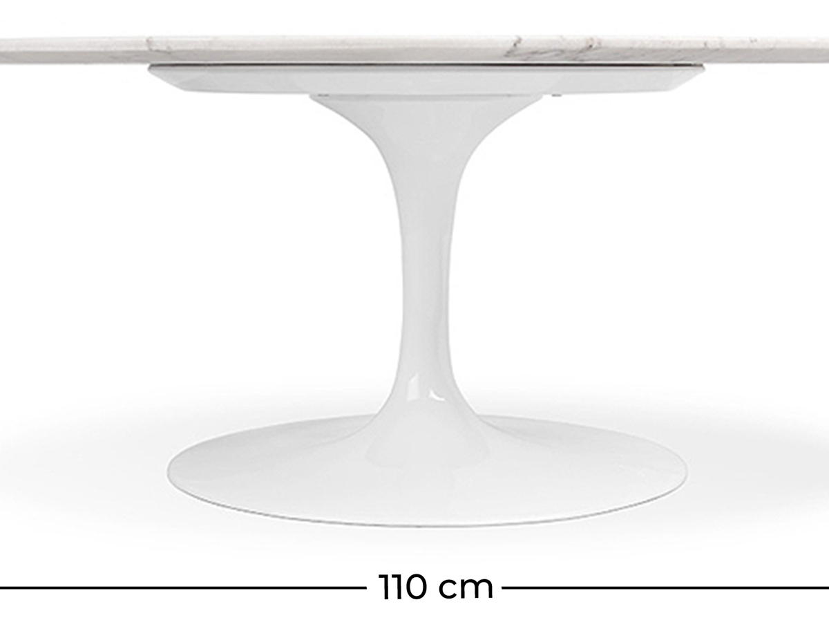 Buy Tulipa Table - Marble - 110cm Marble 13302 with a guarantee