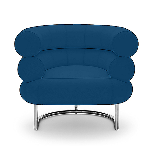 Buy Designer armchair - Faux leather upholstery - Biven Black 16500 - in the UK