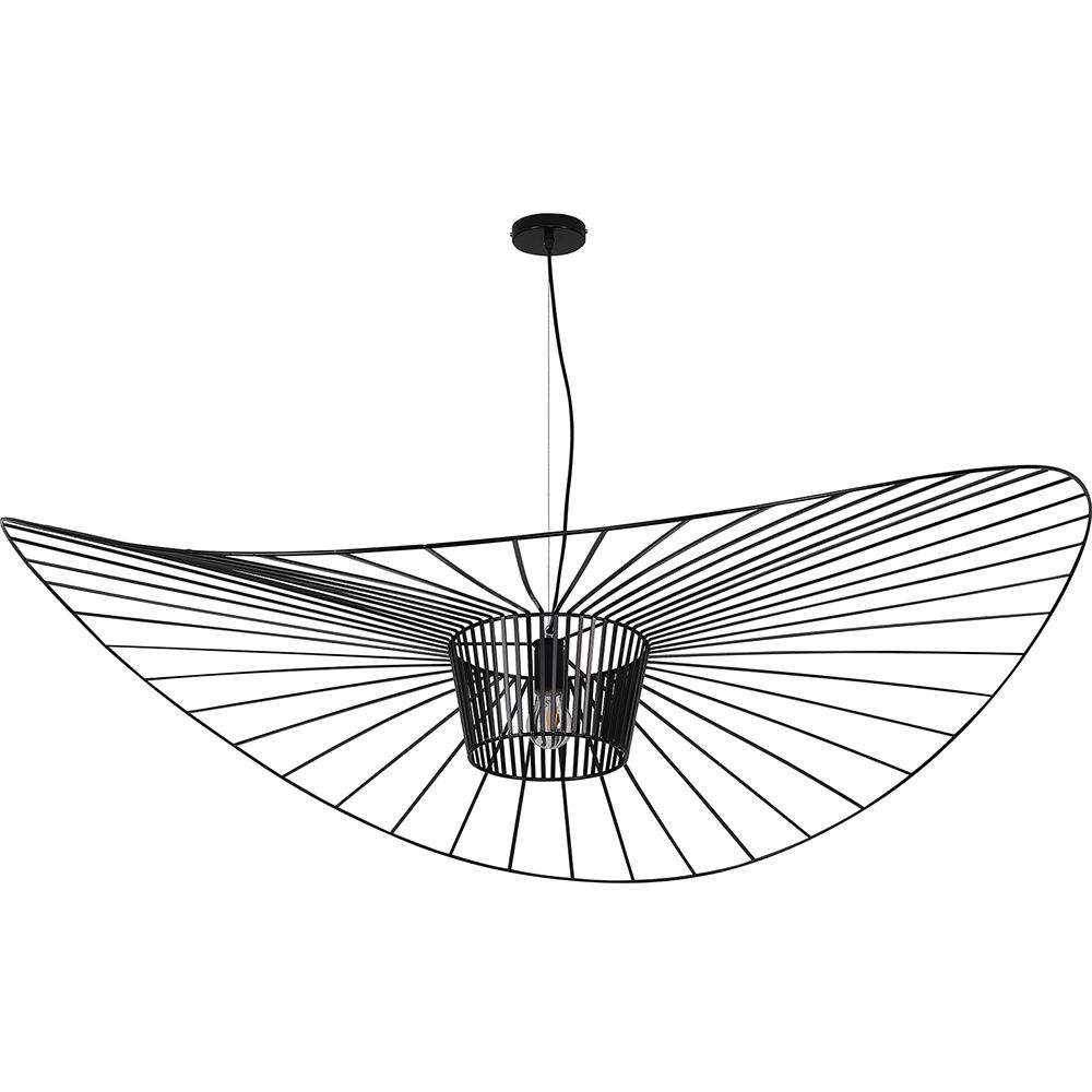  Buy Hanging Lamp Vertice - Metal - 140cm Black 59884 - in the UK
