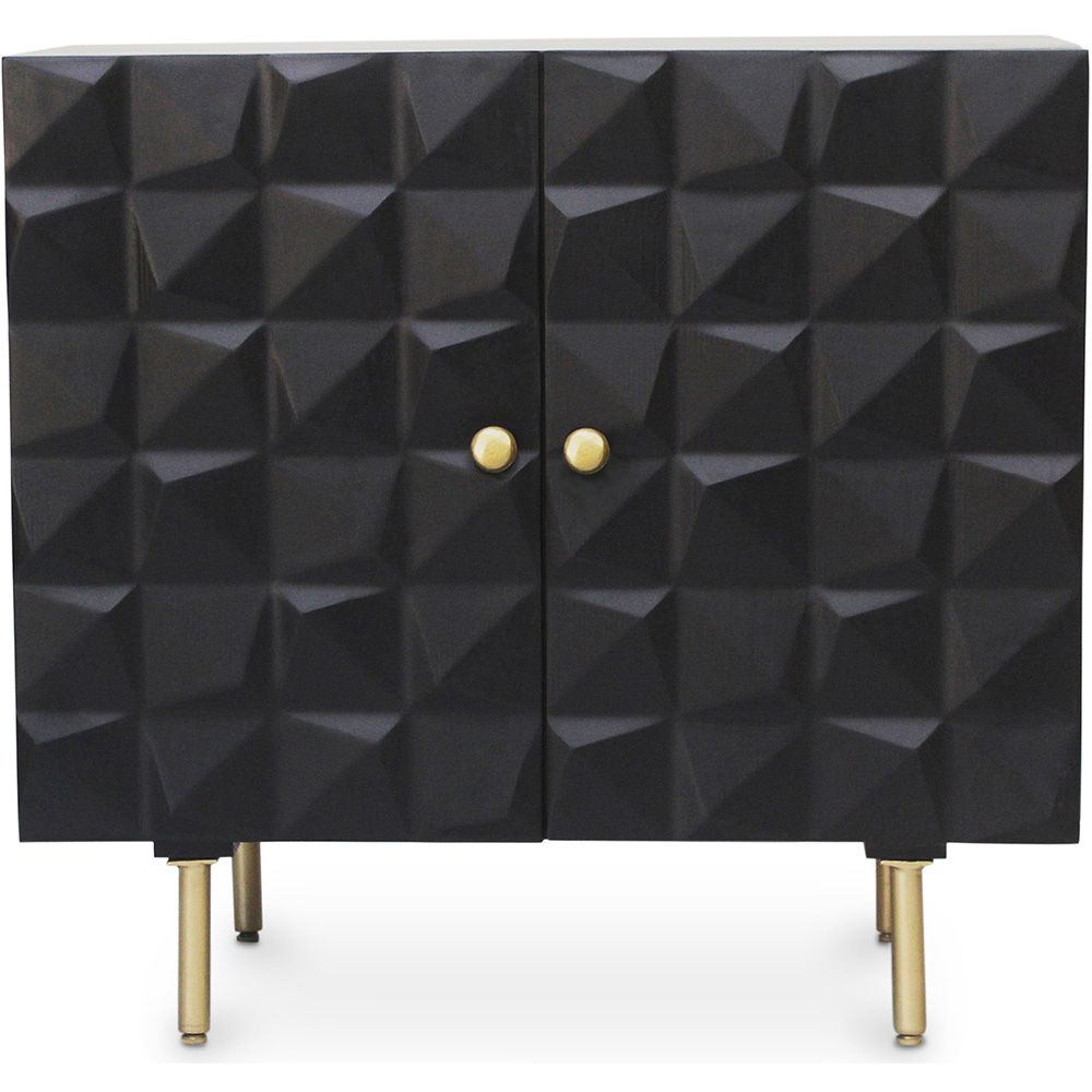  Buy Wooden Design Sideboard - Black - Yab Black 60372 - in the UK