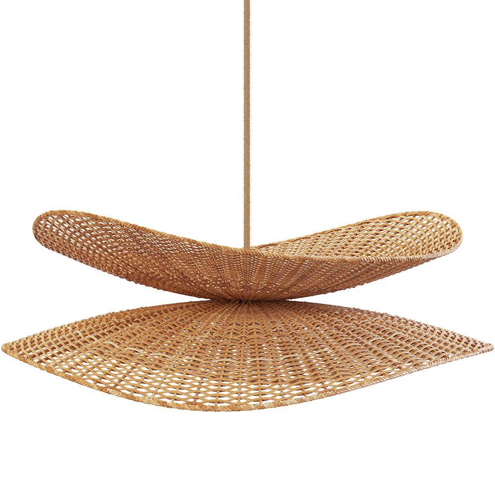  Buy Rattan Hanging Lamp - Boho Bali - Futaw Natural 61225 - in the UK