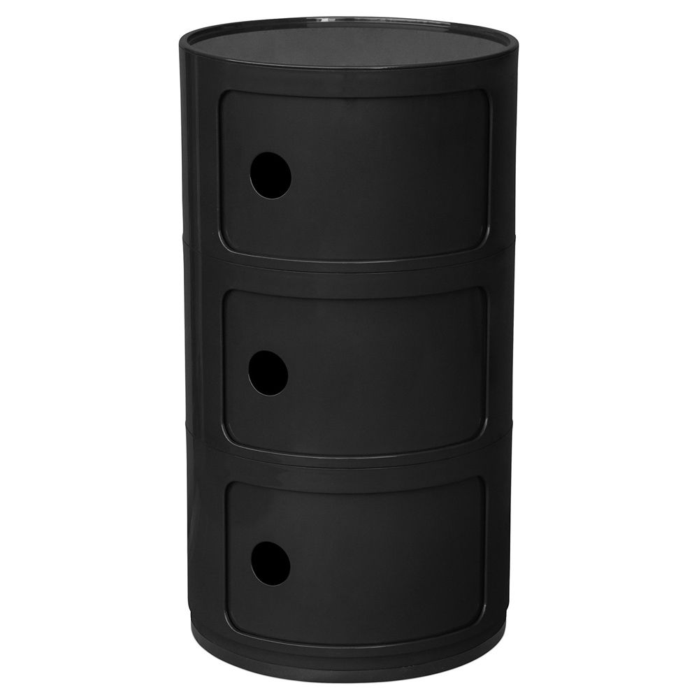  Buy Storage Container Furniture - 3 Drawers - Sares Black 54283 - in the UK